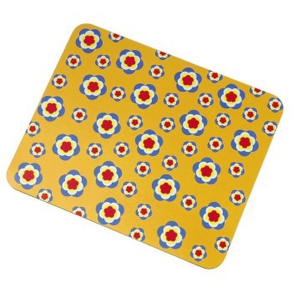 Hama Mousepad Flower Orange Оранжевый коврик для мышки