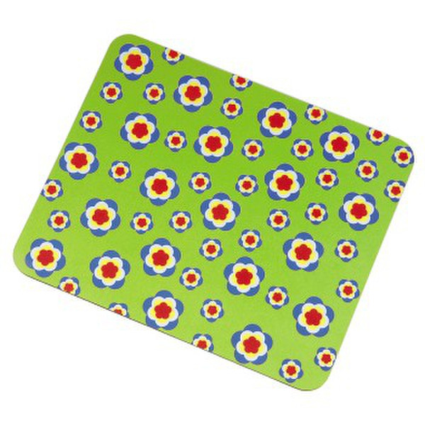 Hama Mousepad Flower Green Зеленый коврик для мышки