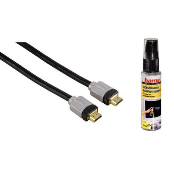 Hama 00056597 1.5m HDMI HDMI Black HDMI cable