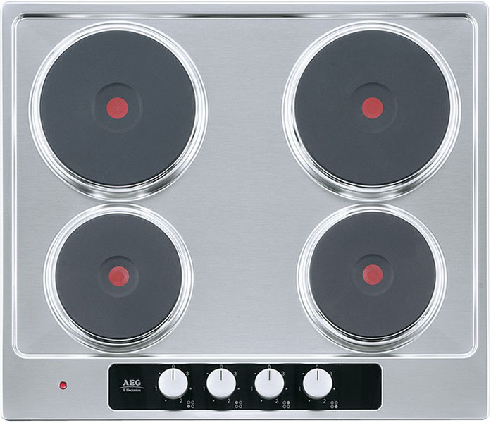AEG 6439EM built-in Electric Stainless steel hob