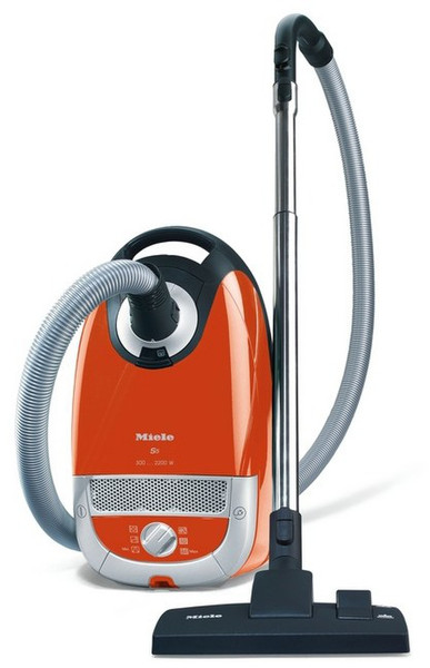 Miele S 5211 Cylinder vacuum cleaner 4.5L 2200W Orange,Silver