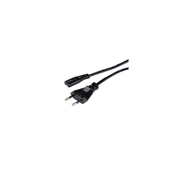 Hama Mains Cord Eur. 1.5m Black power cable