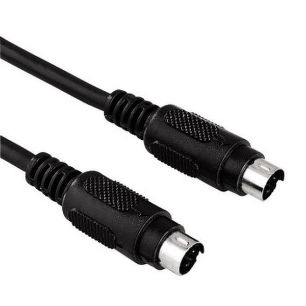 Hama Verbindingskabel 5м S-Video (4-pin) S-Video (4-pin) Черный S-video кабель