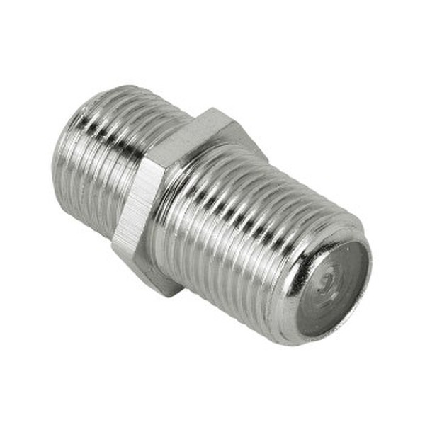 Hama Sat F F Silber Kabelschnittstellen-/adapter