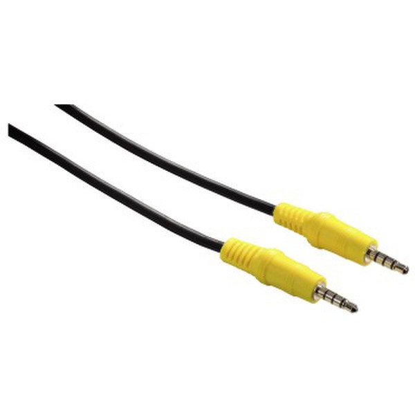 Hama 3.5mm - 3.5mm 2m 3.5mm Black audio cable