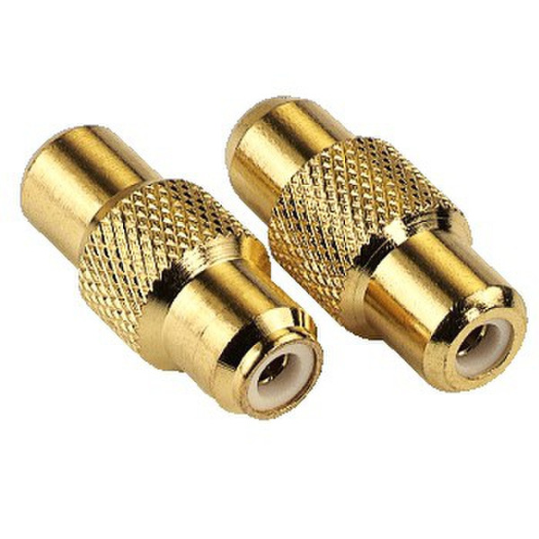 Hama 2x RCA RCA RCA Gold cable interface/gender adapter