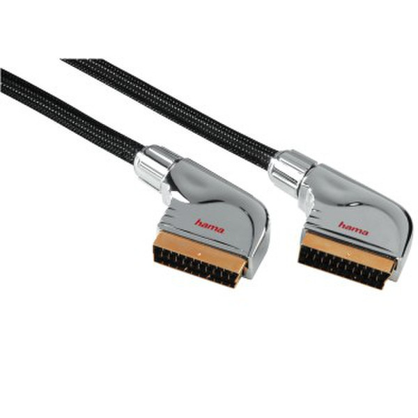 Hama Scart - Scart 0.75м SCART (21-pin) SCART (21-pin) Черный SCART кабель