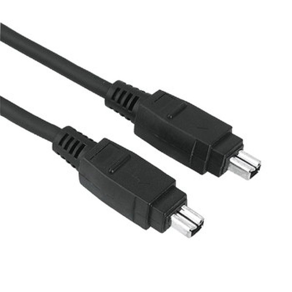 Hama 00086459 4.5m Black firewire cable