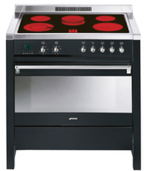 Smeg A1CA-6 Freistehend Ceramic hob A Küchenherd