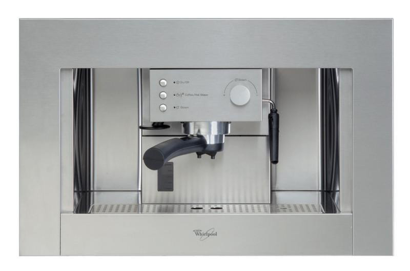 Whirlpool ACE 010 IX Встроенный Semi-auto Espresso machine 1.5л Нержавеющая сталь кофеварка