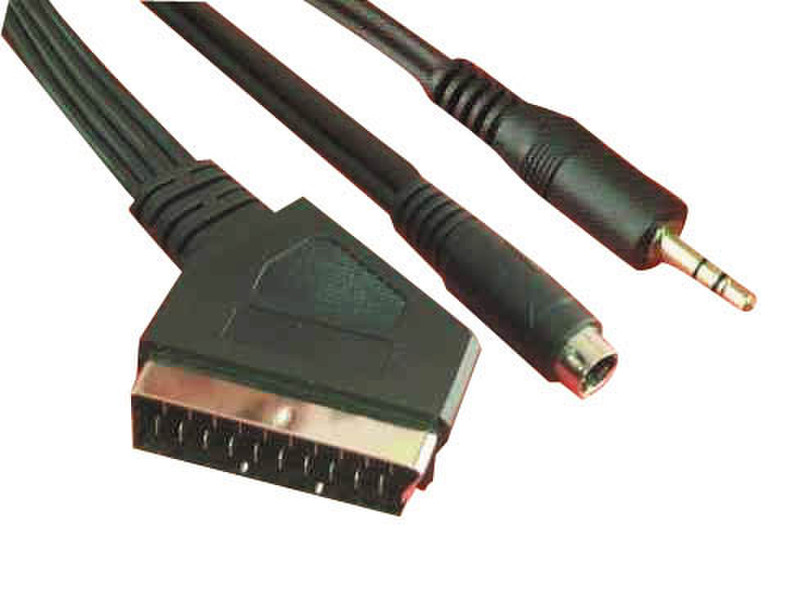 Sandberg S-Video+audio->Scart 5m