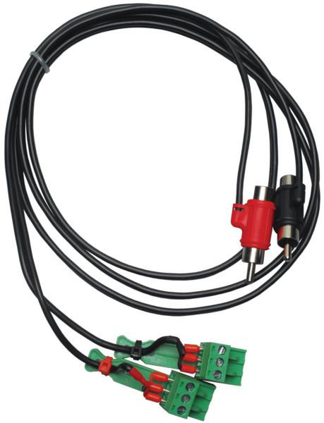 APart CE3RY (TYPE E) 1.5м RCA Черный аудио кабель