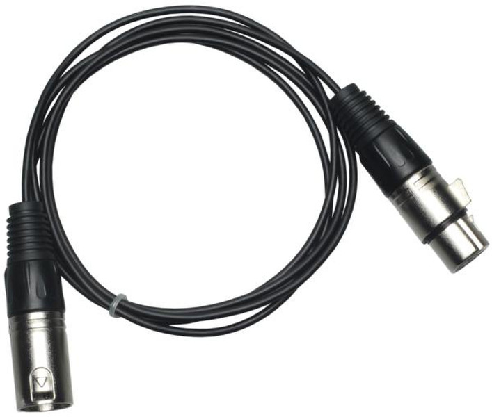 APart CXFXM (TYPE D) 1.5м XLR (3-pin) XLR (3-pin) Черный аудио кабель