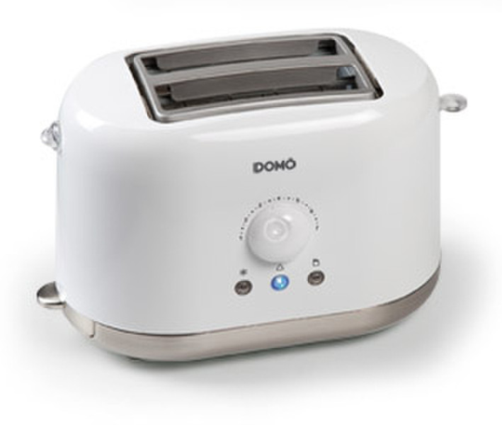 Domo DO423T 2Scheibe(n) Weiß Toaster