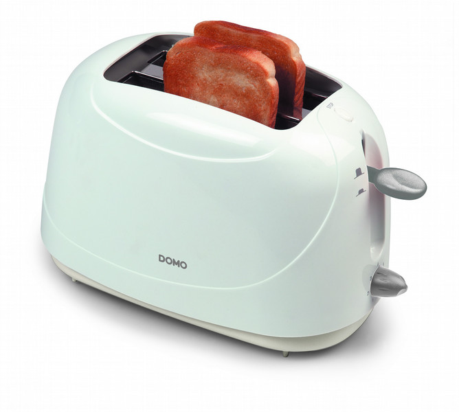 Domo DO940T 2slice(s) White toaster