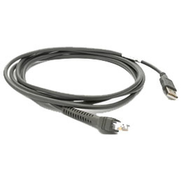 Zebra CBA-U01-S07ZAR 2.1m USB A Grey USB cable