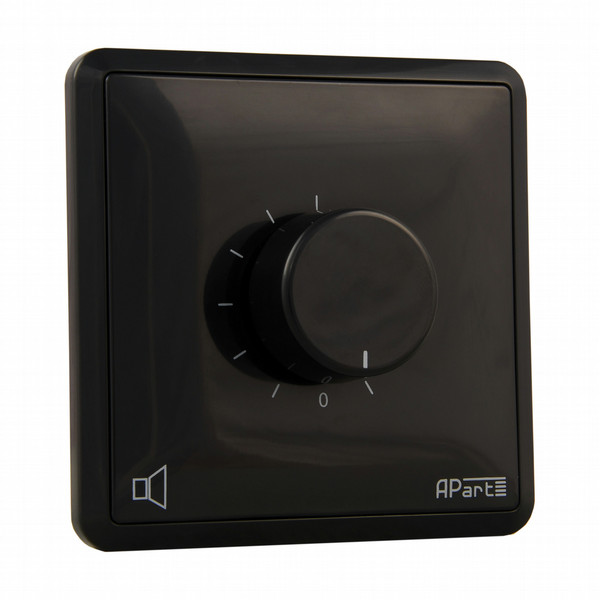 APart E-VOL60-BL Wired Black remote control