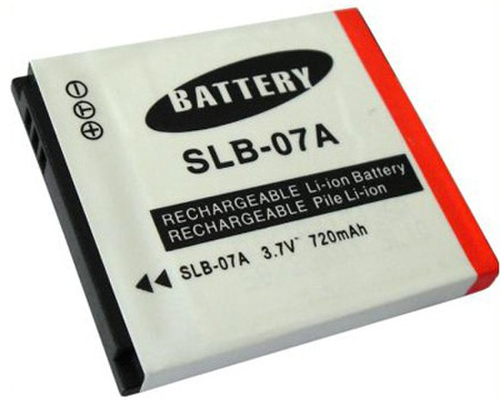 Samsung SLB-07A Lithium-Ion (Li-Ion) 720mAh 3.7V rechargeable battery