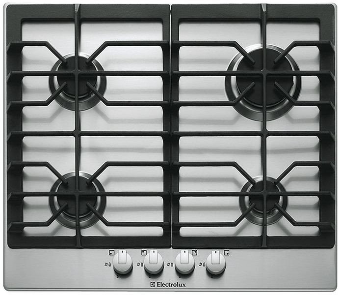 Electrolux EHG6430X Встроенный Gas hob Нержавеющая сталь плита