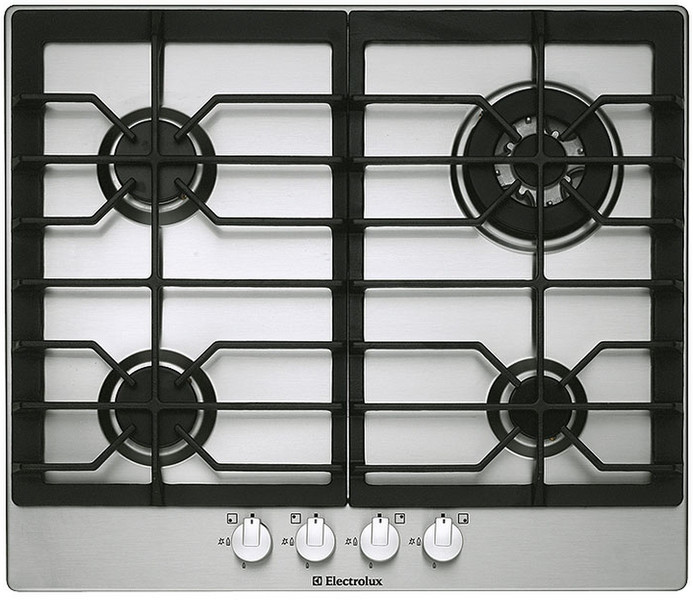 Electrolux EHG6833X built-in Gas hob Stainless steel hob