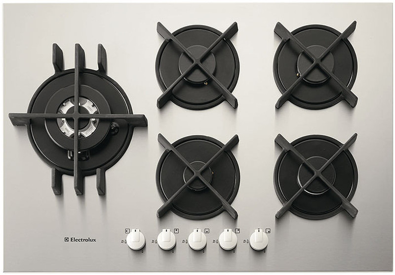 Electrolux EHG70830X built-in Gas hob Stainless steel hob