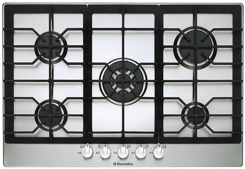 Electrolux EHG7833X Встроенный Gas hob Нержавеющая сталь плита