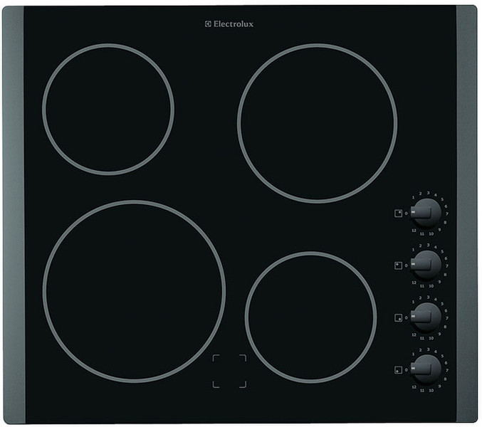 Electrolux EHP60040P built-in Electric Black hob