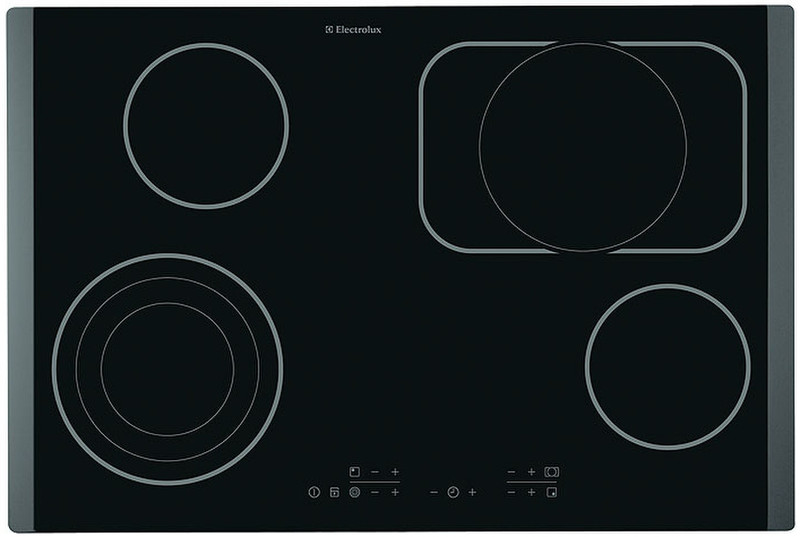 Electrolux EHS80220P Встроенный Электрический Черный плита