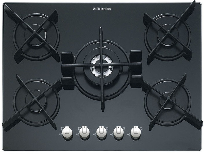 Electrolux EHT7833K built-in Gas hob Black hob