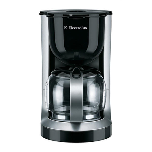 Electrolux EKF3100 freestanding Drip coffee maker 1.4L 15cups Black,Silver coffee maker