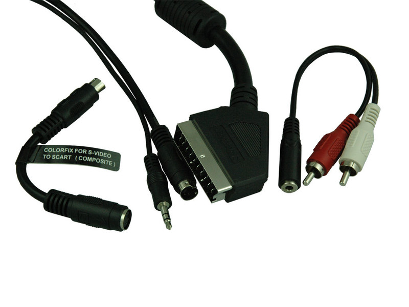 Sandberg S-Video+audio->Scart 10 m