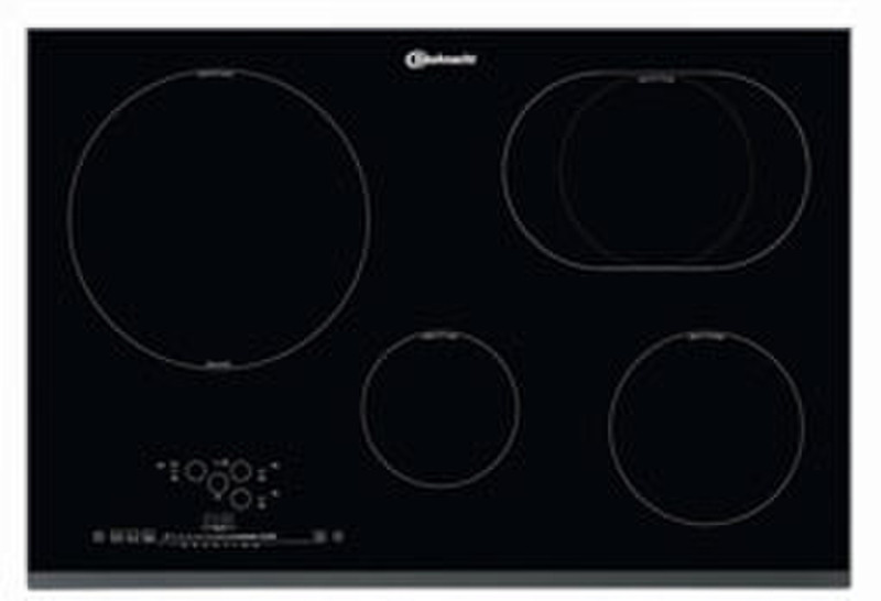 Bauknecht ETMI 8740 IN Встроенный Induction hob Черный плита