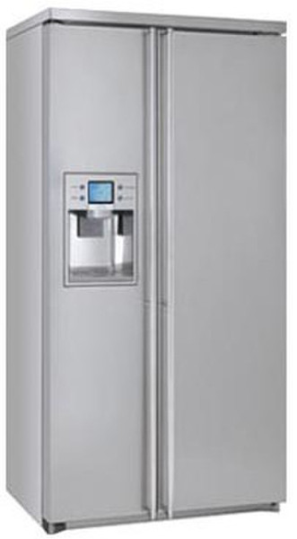 Smeg FA55PCIL freestanding 538L A+ Stainless steel side-by-side refrigerator