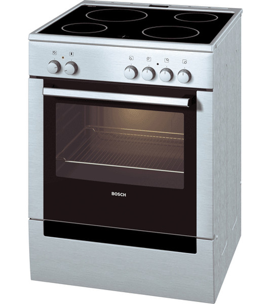 Bosch HLN122050E Freestanding Ceramic A Stainless steel cooker