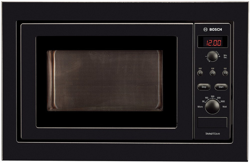 Bosch HMT93660EU Built-in 27L 1000W Black microwave