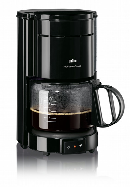 Braun KF 47 Отдельностоящий Руководство Капельная кофеварка 10чашек Черный кофеварка