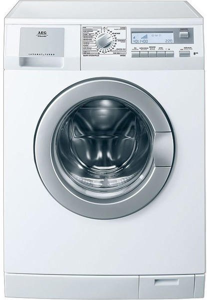 AEG L14950A freestanding Front-load B Silver washer dryer
