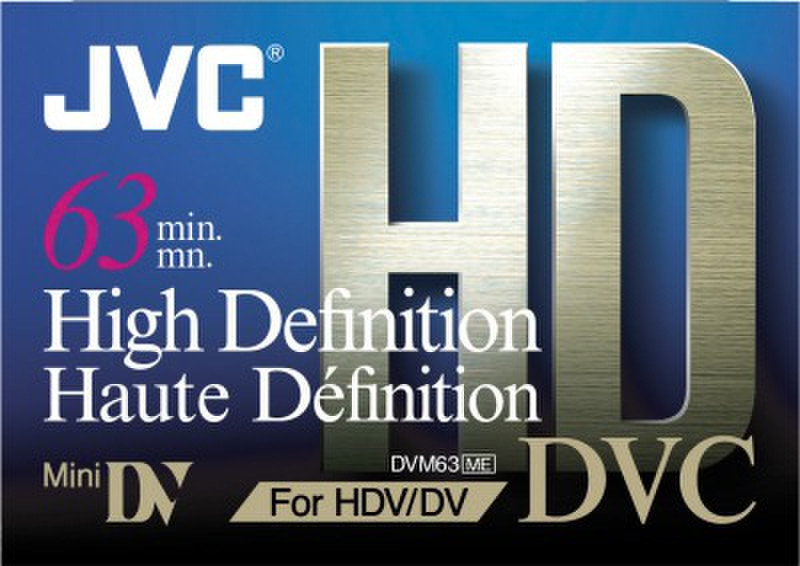 JVC MD-V63HDE Video сassette 63мин 1шт