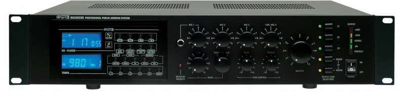 APart MA200CDR Black AV receiver