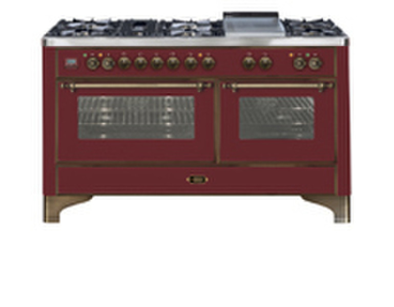 Boretti MBO-150 F RB Freestanding Combi hob cooker