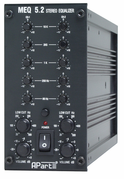 APart MEQ5.2 Black AV receiver