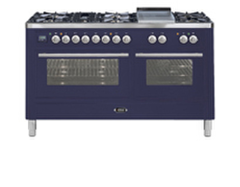 Boretti MTBR-150 F BL Отдельностоящий Combi hob кухонная плита