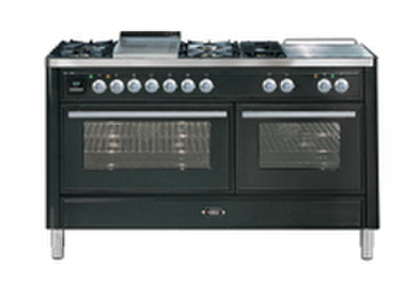 Boretti MTBR-150 SF AN G/B Отдельностоящий Combi hob кухонная плита