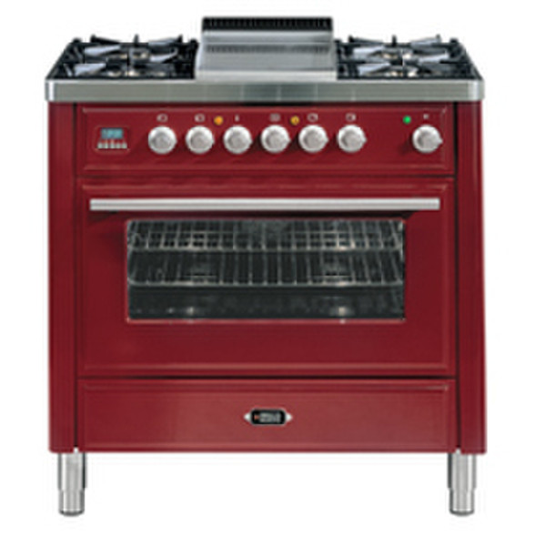 Boretti MTBR-90 F RB G Freistehend Combi hob Küchenherd