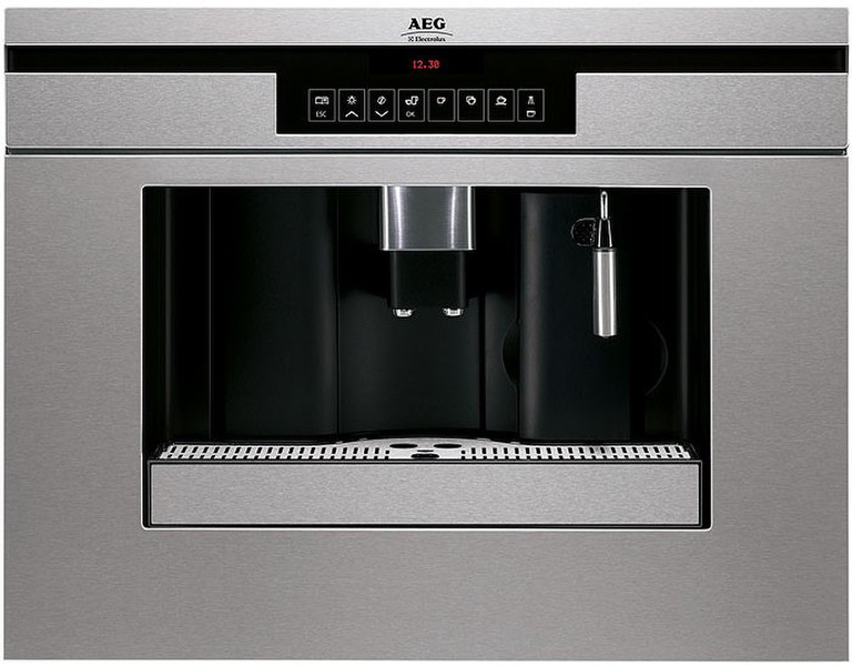 AEG PE4510M Espressomaschine 1.8l 6Tassen Edelstahl Kaffeemaschine