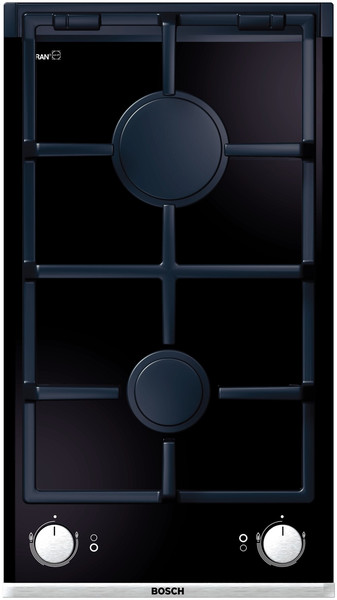 Bosch PGE375K02E Встроенный Gas hob Черный плита