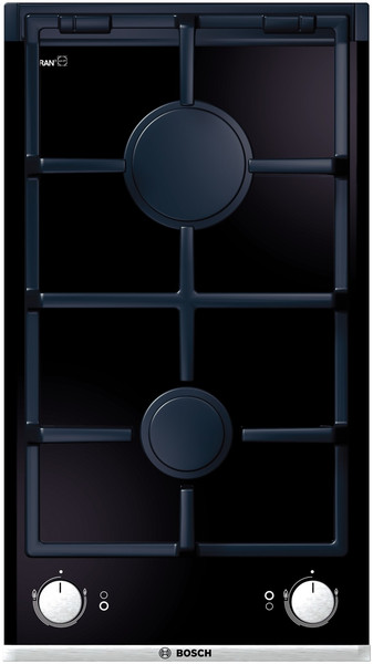 Bosch PGE375K03E Встроенный Gas hob Черный плита