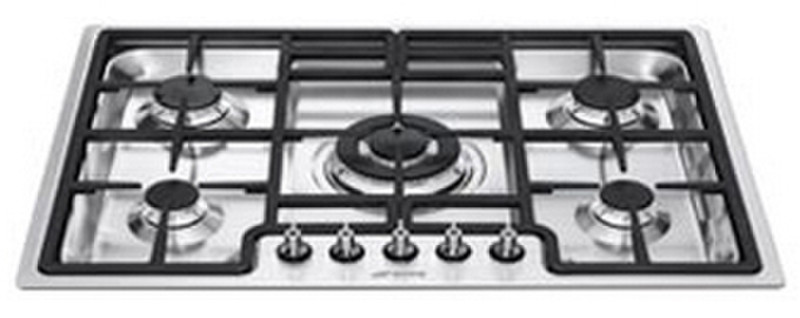 Smeg PGF75BE3 Встроенный Gas hob плита