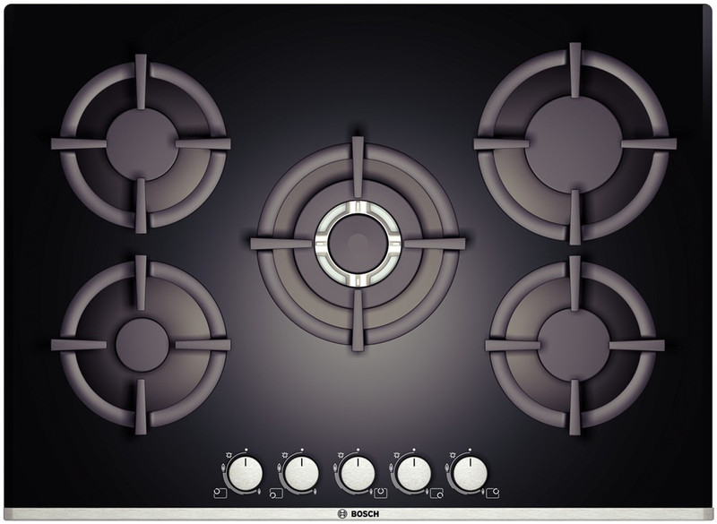 Bosch PHL206HEU built-in Gas hob Black hob