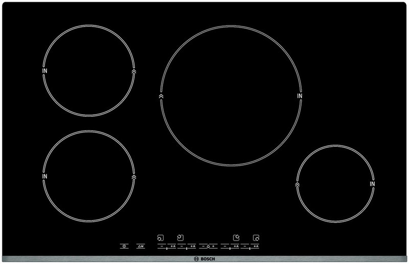 Bosch PIK875T01E Встроенный Induction hob Черный плита